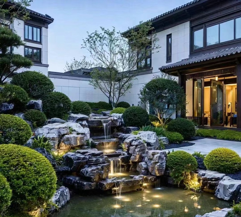 假山魚池設(shè)計