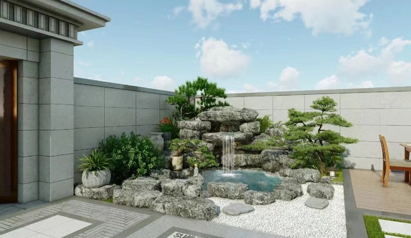 假山魚池設(shè)計