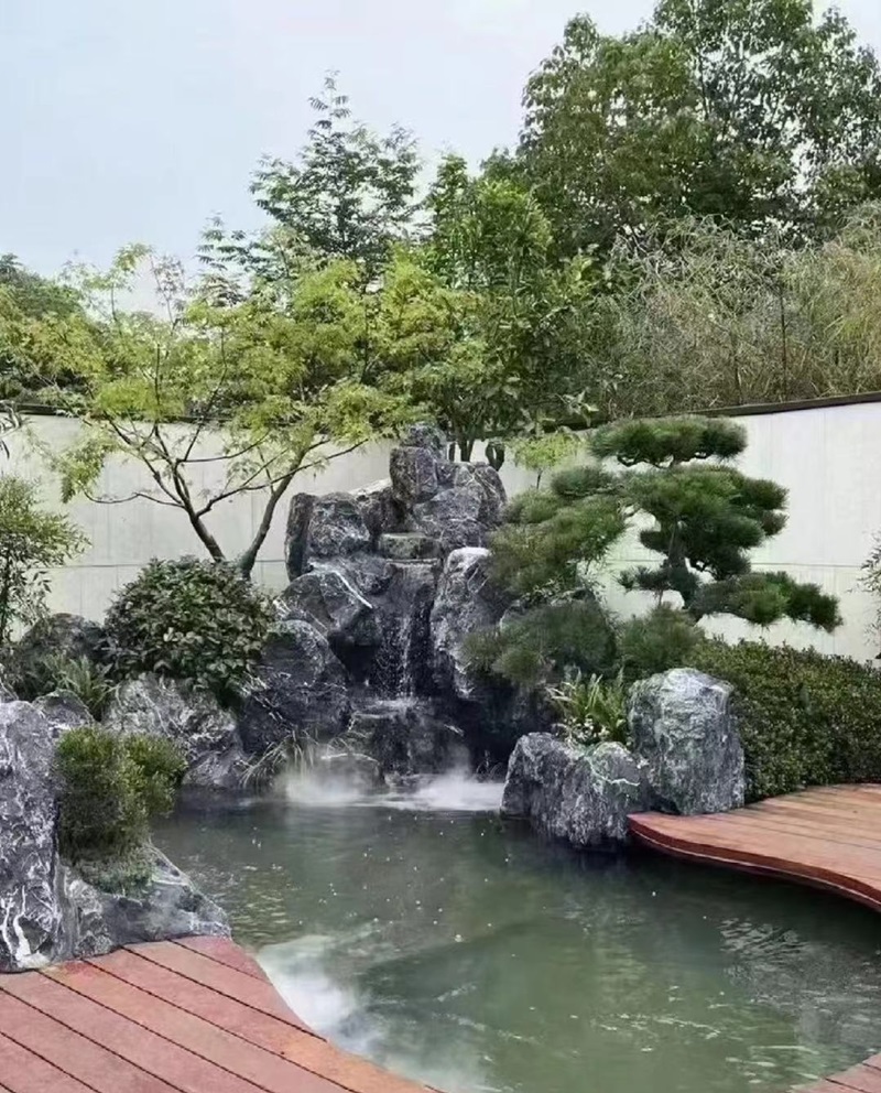 假山魚池設(shè)計